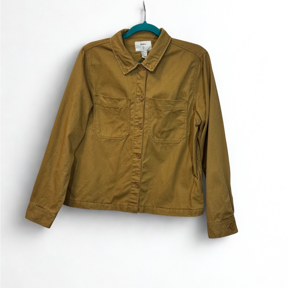 Forever 21 Olive Utility Jacket